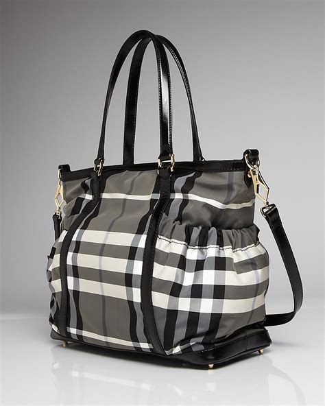 burberry beat check diaper bag|Burberry diaper bag outlet.